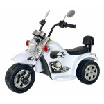 Elektrická motorka Hot Chopper - biela